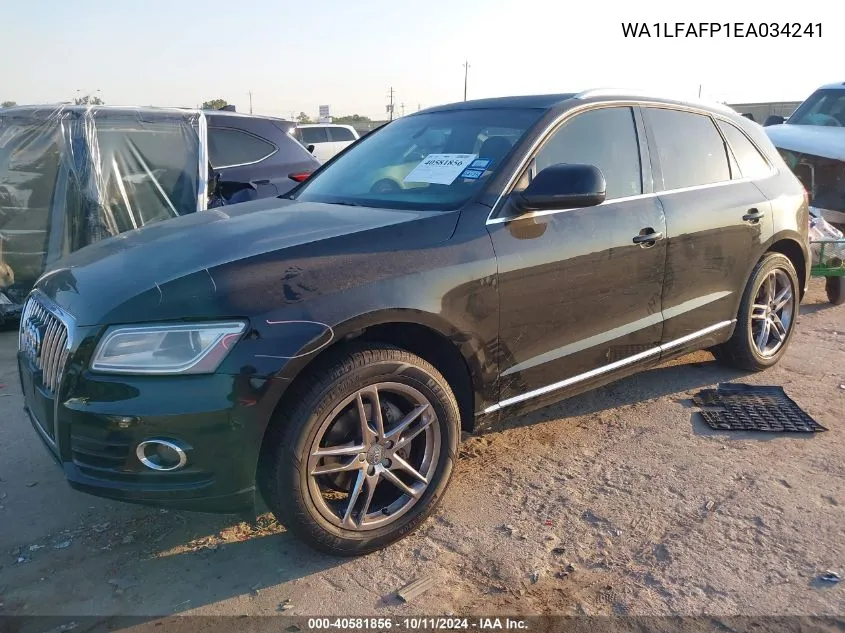 2014 Audi Q5 Premium Plus VIN: WA1LFAFP1EA034241 Lot: 40581856