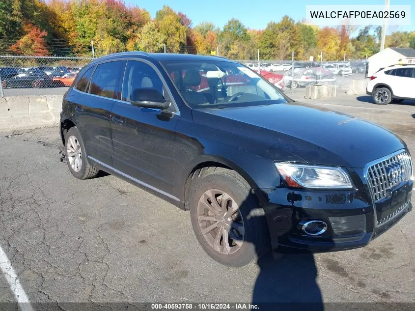 2014 Audi Q5 2.0T Premium VIN: WALCFAFP0EA02569 Lot: 40593758