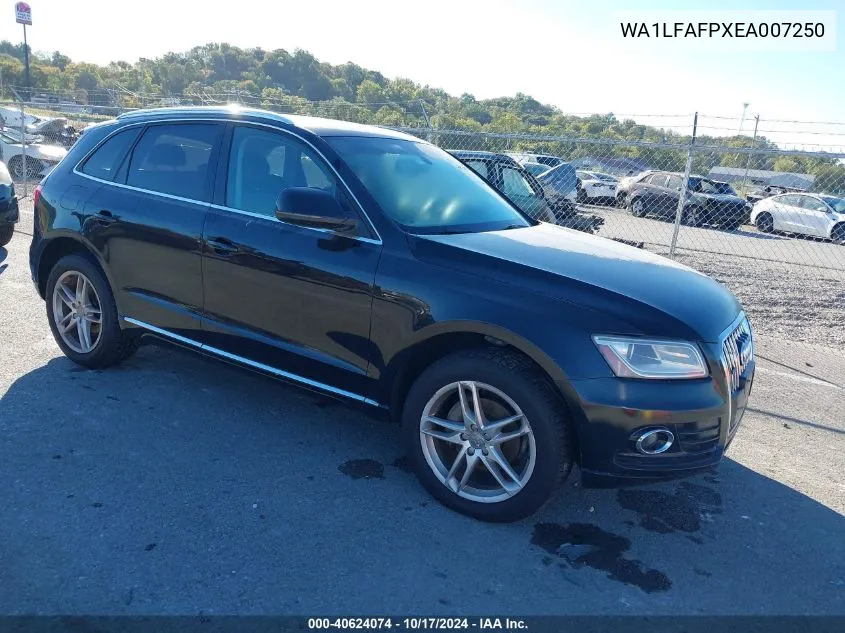 WA1LFAFPXEA007250 2014 Audi Q5 2.0T Premium