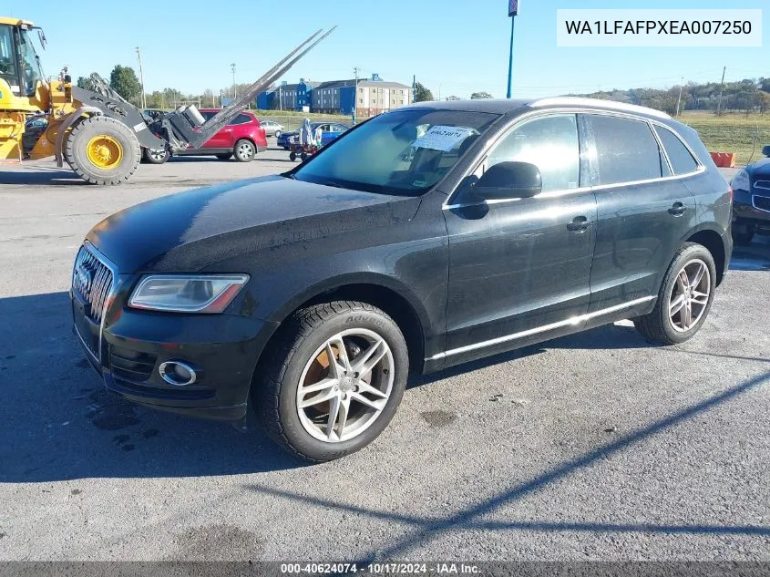 WA1LFAFPXEA007250 2014 Audi Q5 2.0T Premium