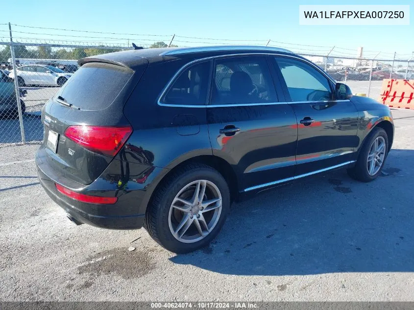 WA1LFAFPXEA007250 2014 Audi Q5 2.0T Premium