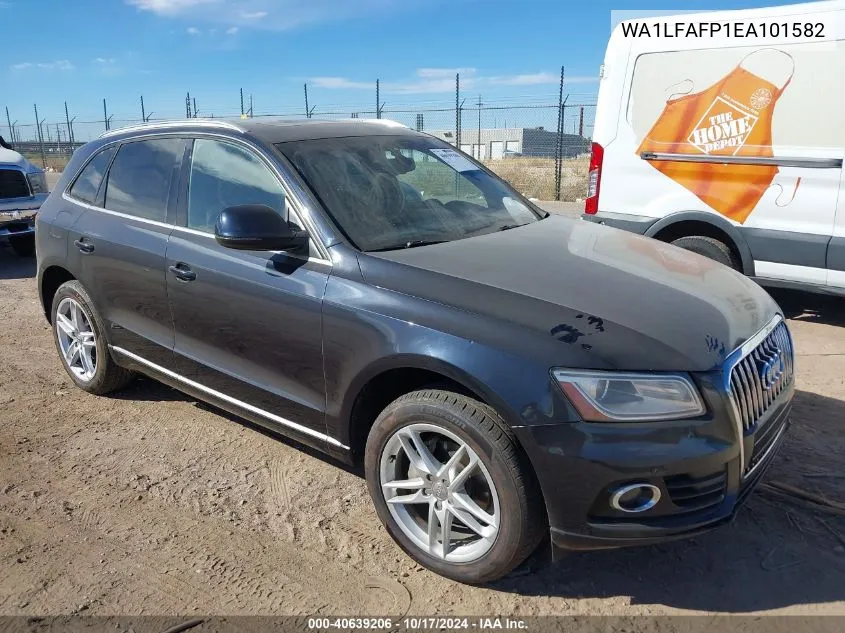 2014 Audi Q5 2.0T Premium VIN: WA1LFAFP1EA101582 Lot: 40639206