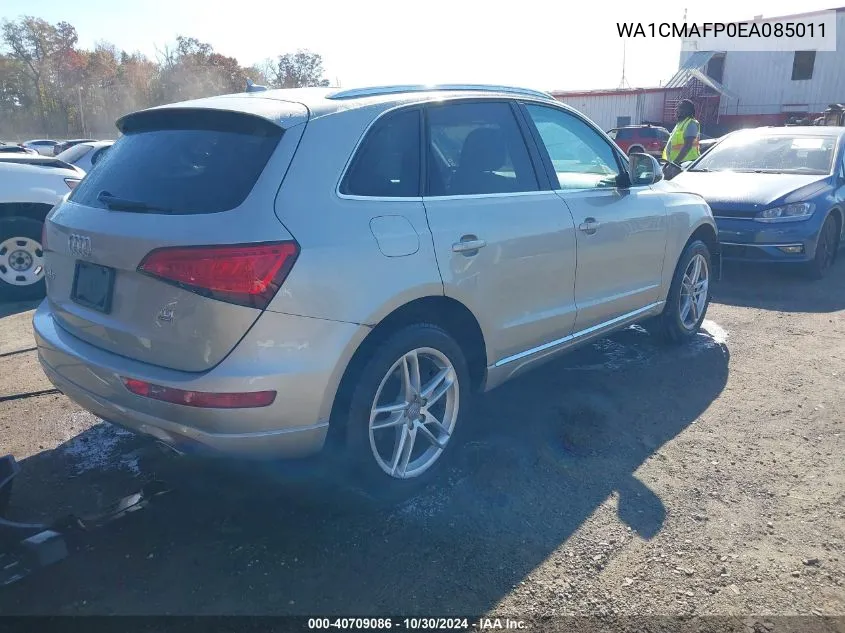 2014 Audi Q5 3.0 Tdi Premium Plus VIN: WA1CMAFP0EA085011 Lot: 40709086