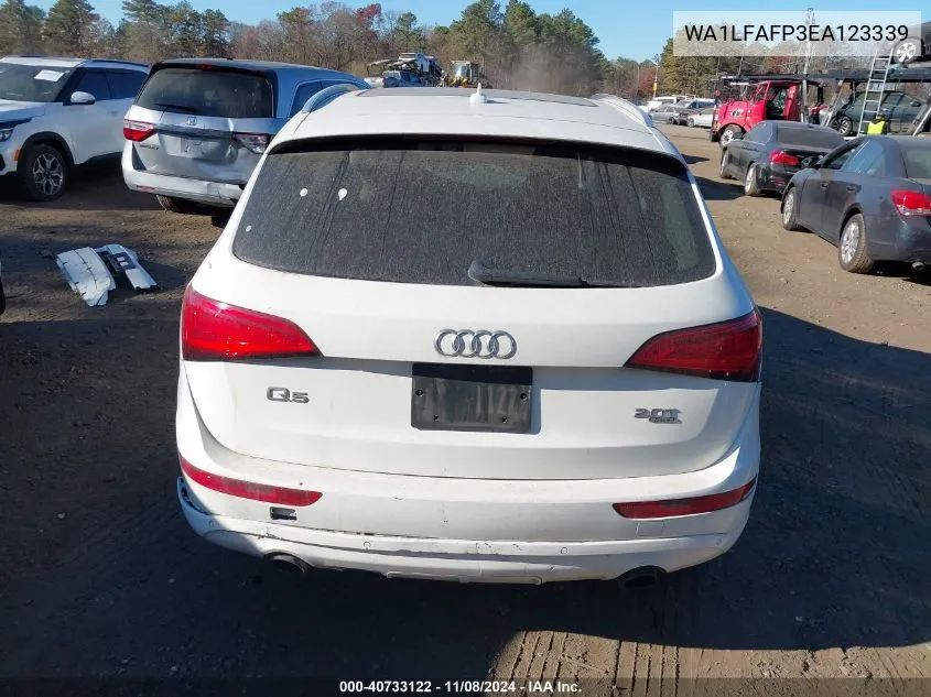 2014 Audi Q5 2.0T Premium VIN: WA1LFAFP3EA123339 Lot: 40733122