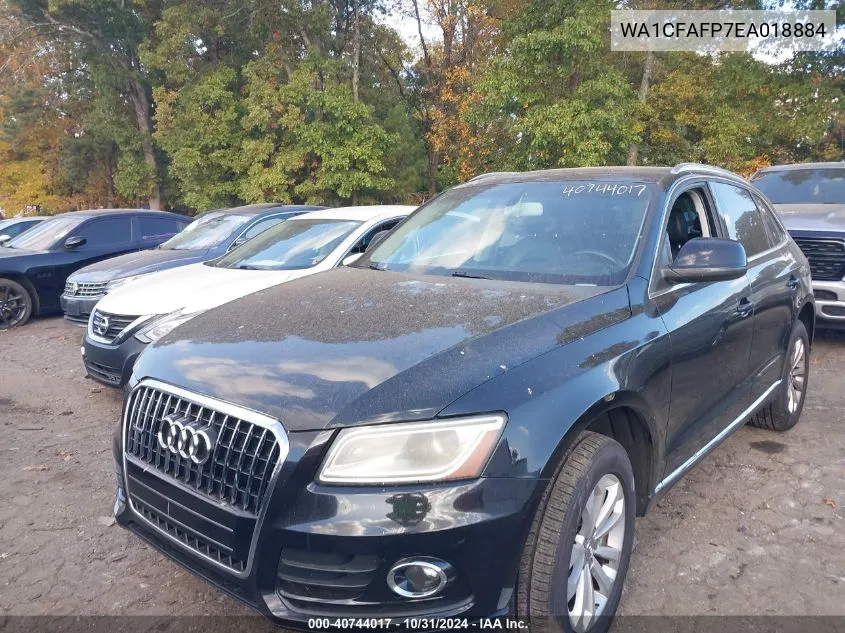 2014 Audi Q5 2.0T Premium VIN: WA1CFAFP7EA018884 Lot: 40744017