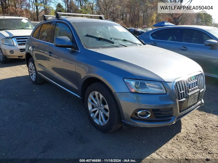 2014 Audi Q5 2.0T Premium VIN: WA1LFAFP6EA050404 Lot: 40746690