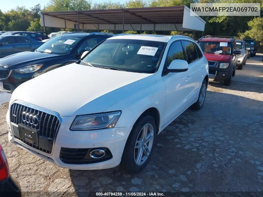 2014 Audi Q5 3.0 Tdi Premium Plus VIN: WA1CMAFP2EA069702 Lot: 40794259