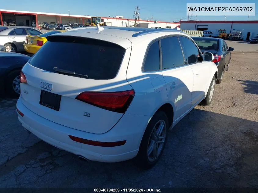 2014 Audi Q5 3.0 Tdi Premium Plus VIN: WA1CMAFP2EA069702 Lot: 40794259