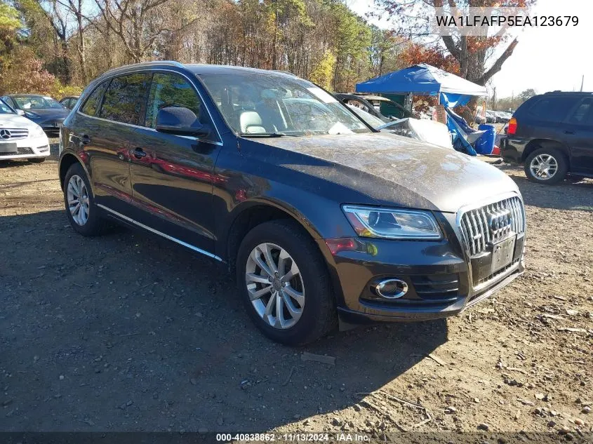 2014 Audi Q5 2.0T Premium VIN: WA1LFAFP5EA123679 Lot: 40838862