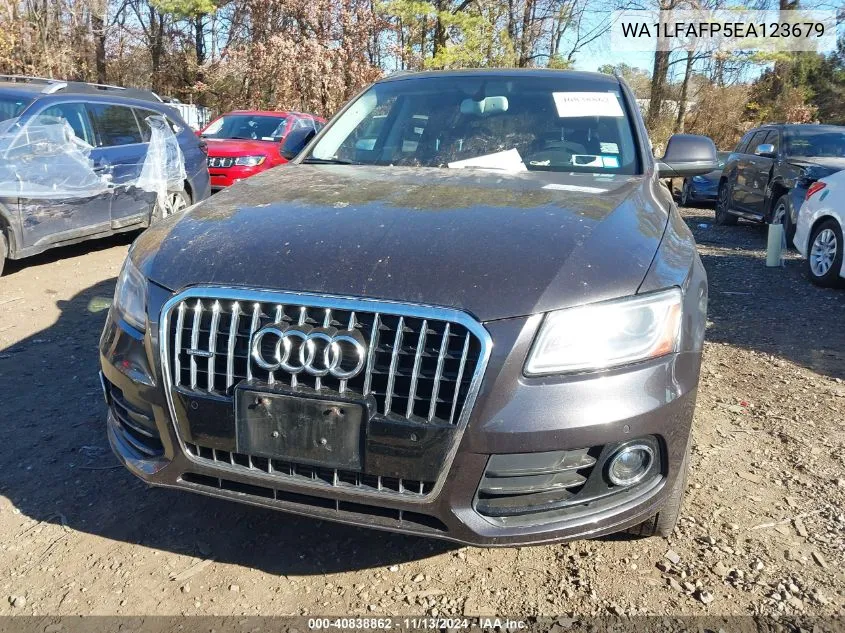 2014 Audi Q5 2.0T Premium VIN: WA1LFAFP5EA123679 Lot: 40838862