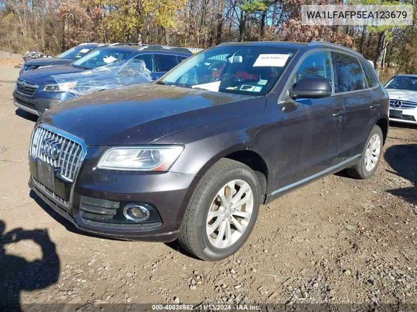 2014 Audi Q5 2.0T Premium VIN: WA1LFAFP5EA123679 Lot: 40838862