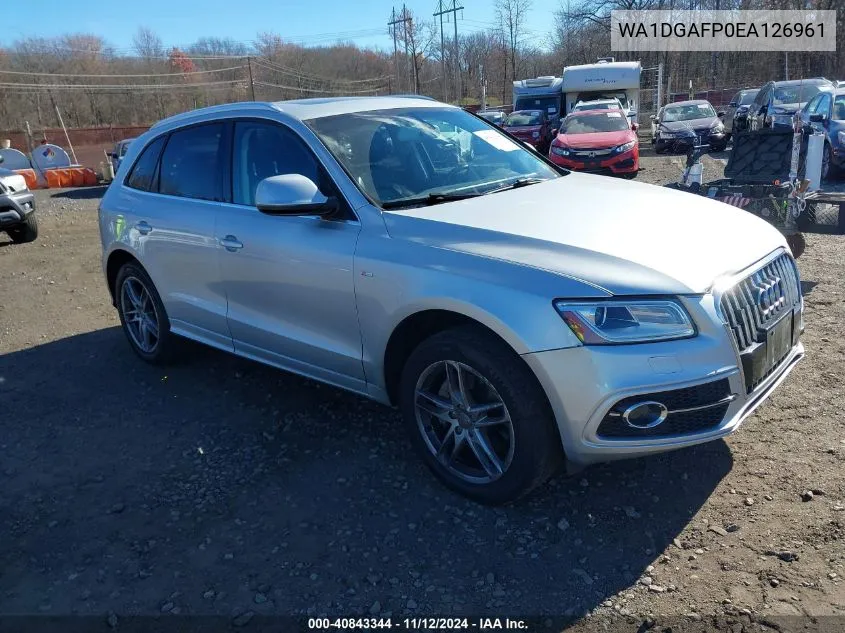 2014 Audi Q5 3.0T Premium Plus VIN: WA1DGAFP0EA126961 Lot: 40843344