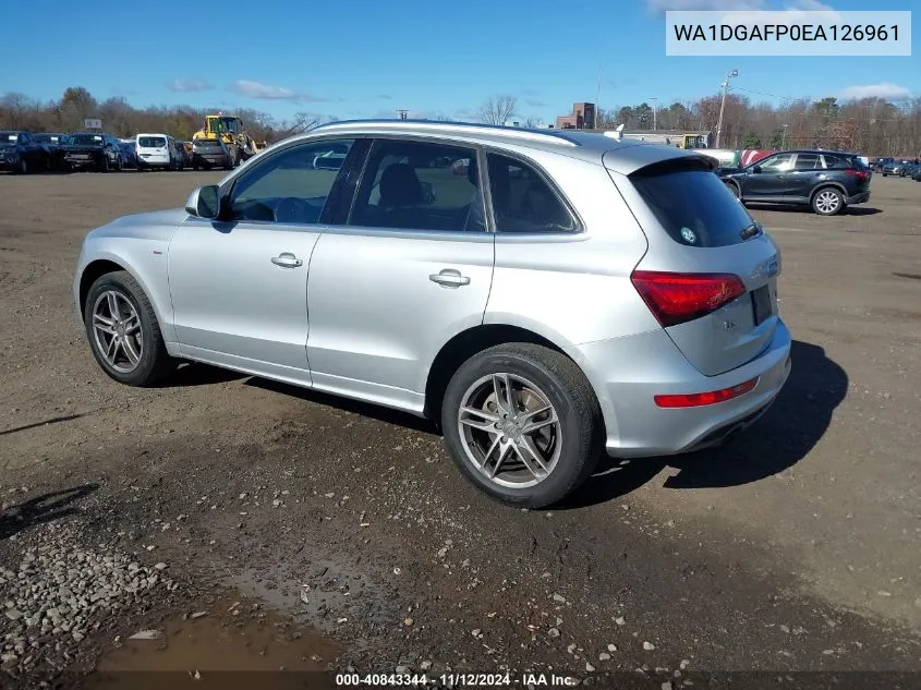 2014 Audi Q5 3.0T Premium Plus VIN: WA1DGAFP0EA126961 Lot: 40843344