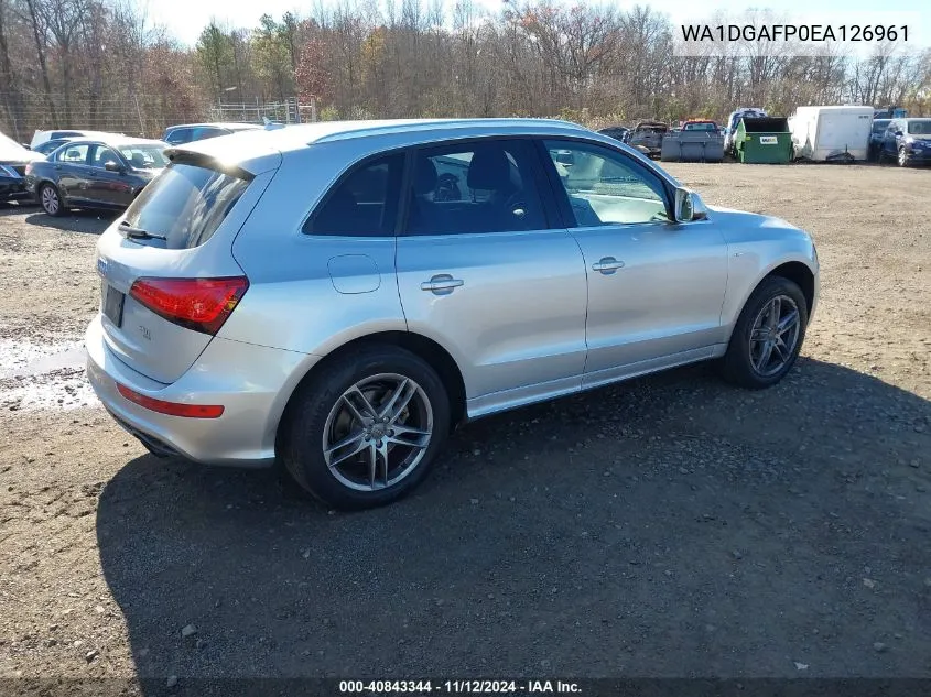 2014 Audi Q5 3.0T Premium Plus VIN: WA1DGAFP0EA126961 Lot: 40843344