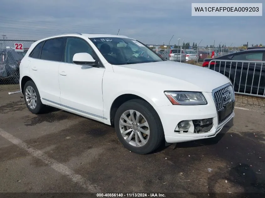 WA1CFAFP0EA009203 2014 Audi Q5 2.0T Premium