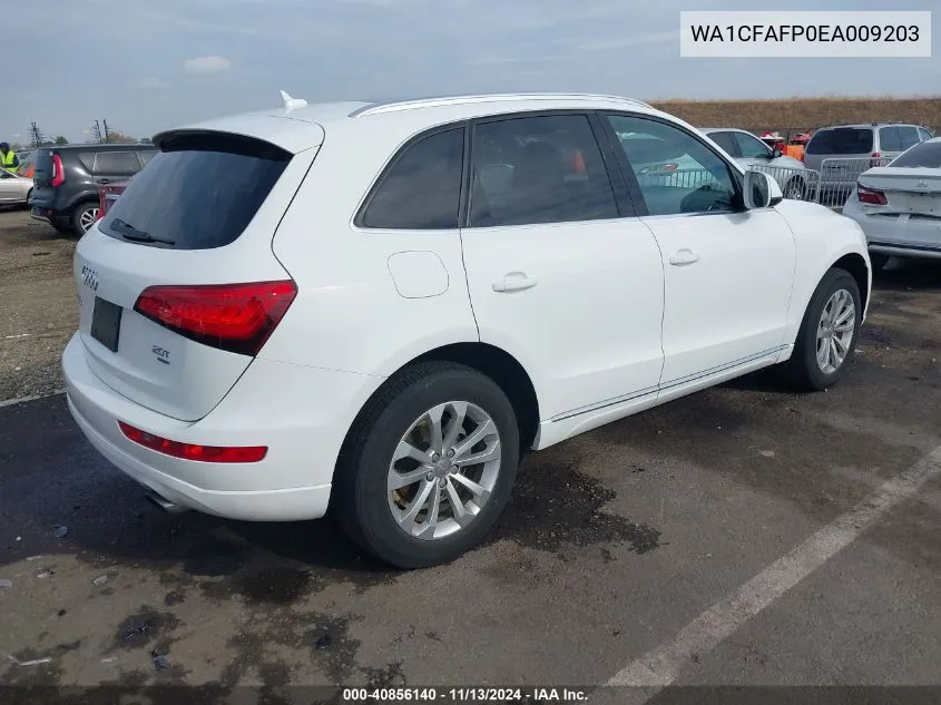 WA1CFAFP0EA009203 2014 Audi Q5 2.0T Premium