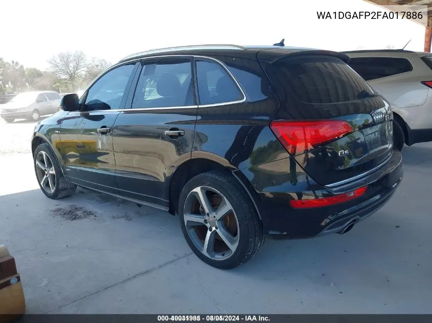 WA1DGAFP2FA017886 2015 Audi Q5 3.0T Premium Plus