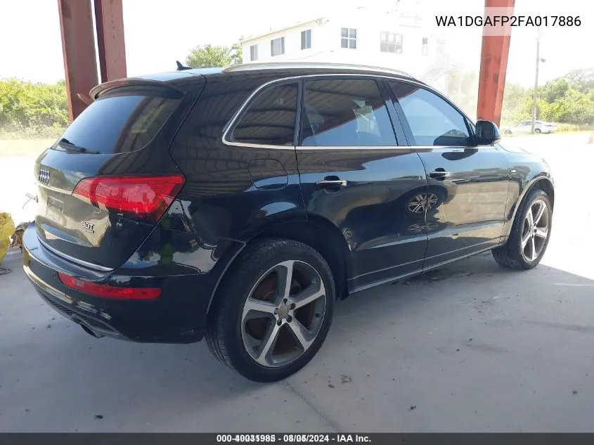 WA1DGAFP2FA017886 2015 Audi Q5 3.0T Premium Plus