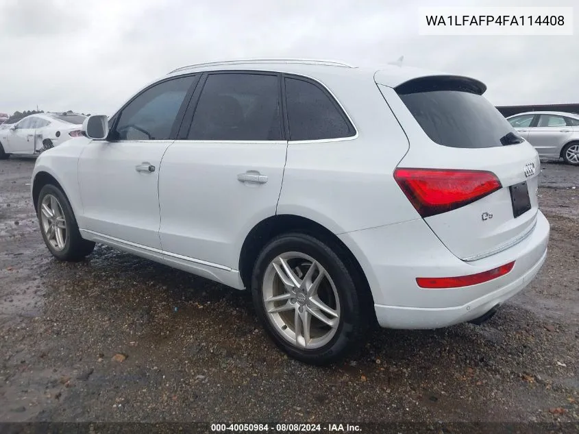 WA1LFAFP4FA114408 2015 Audi Q5 2.0T Premium