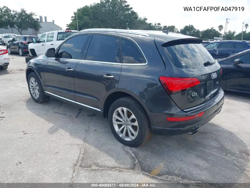 WA1CFAFP0FA047919 2015 Audi Q5 2.0T Premium