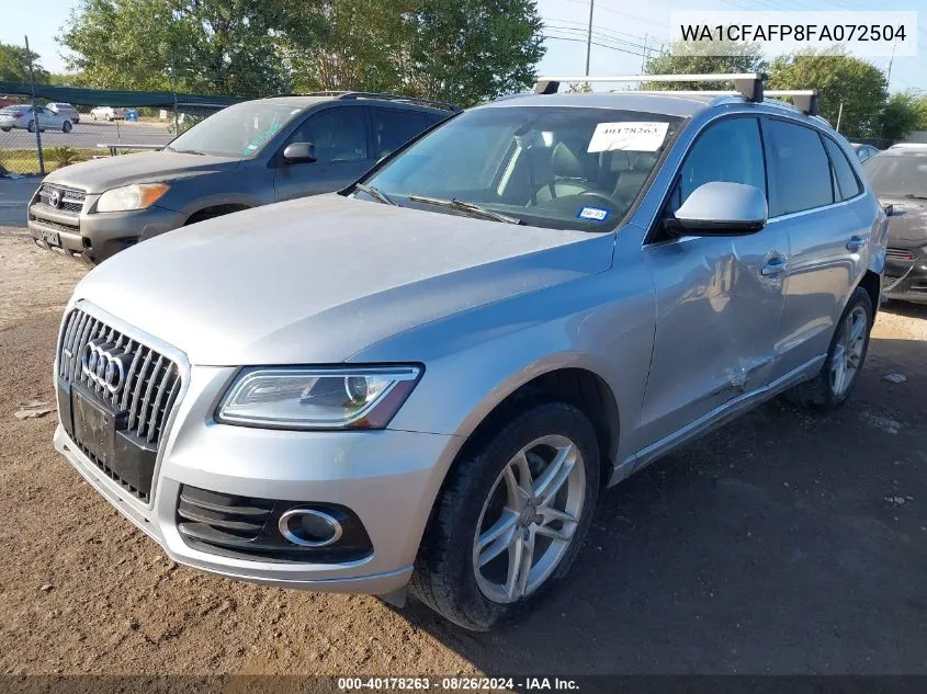 WA1CFAFP8FA072504 2015 Audi Q5 2.0T Premium