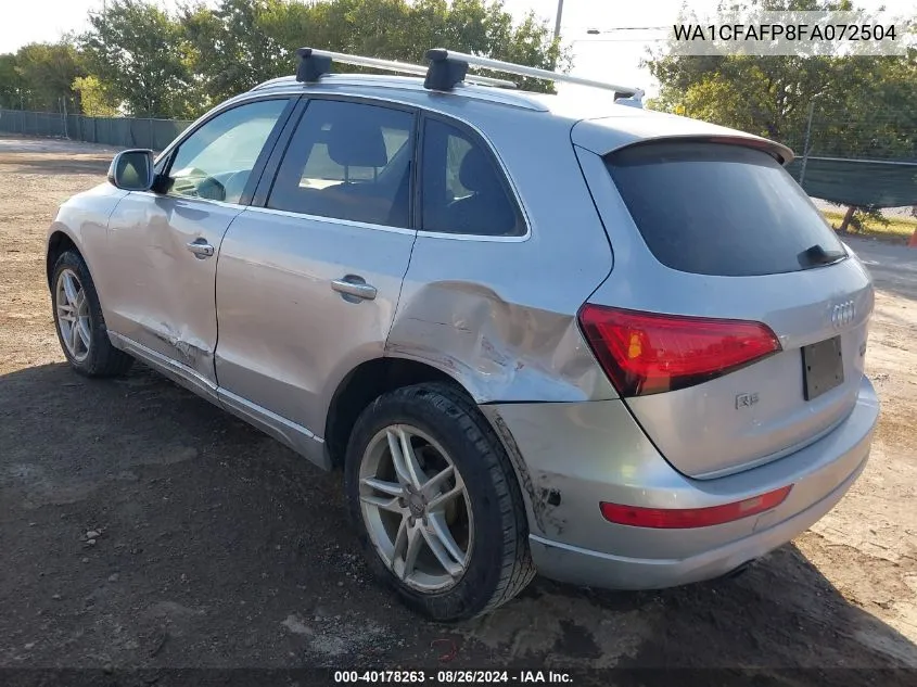 WA1CFAFP8FA072504 2015 Audi Q5 2.0T Premium