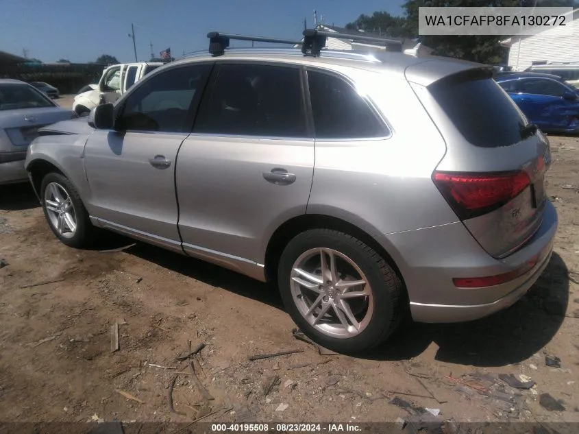 2015 Audi Q5 2.0T Premium VIN: WA1CFAFP8FA130272 Lot: 40195508