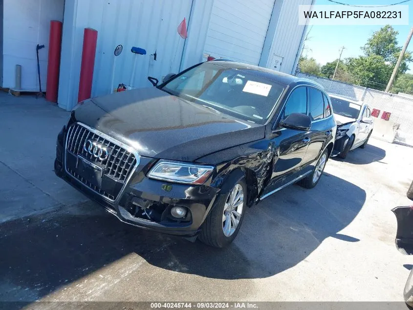 2015 Audi Q5 2.0T Premium VIN: WA1LFAFP5FA082231 Lot: 40245744