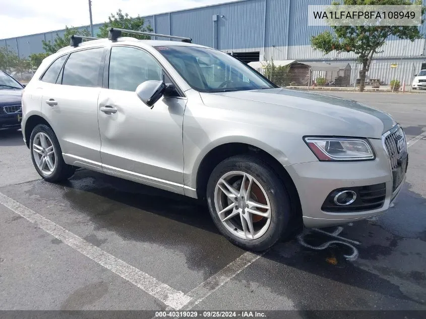 2015 Audi Q5 2.0T Premium VIN: WA1LFAFP8FA108949 Lot: 40319029