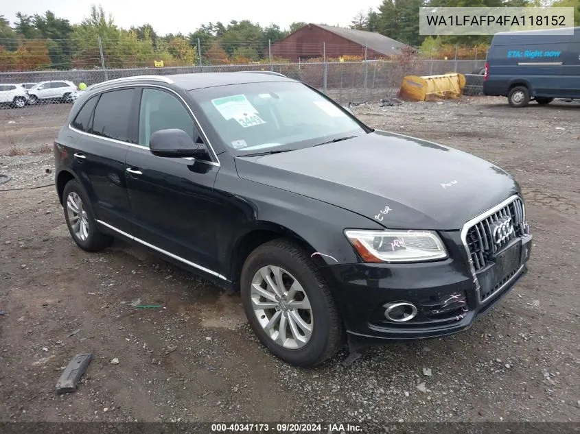 WA1LFAFP4FA118152 2015 Audi Q5 2.0T Premium