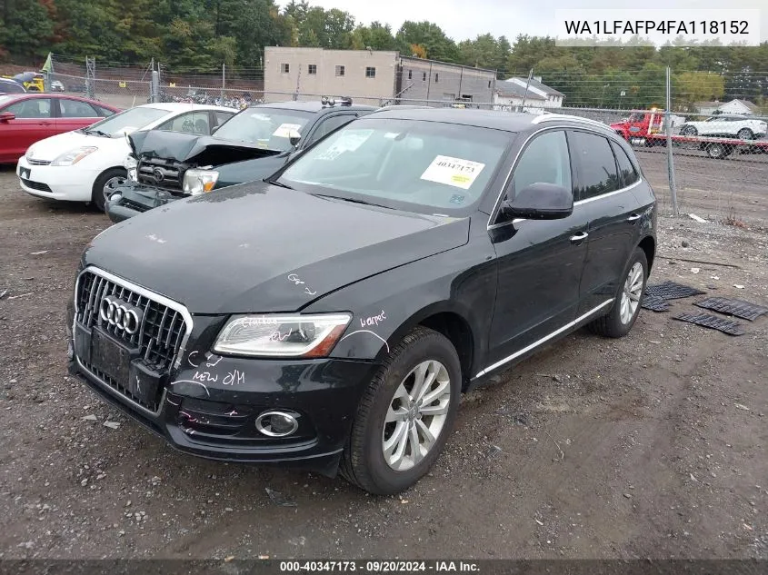 WA1LFAFP4FA118152 2015 Audi Q5 2.0T Premium