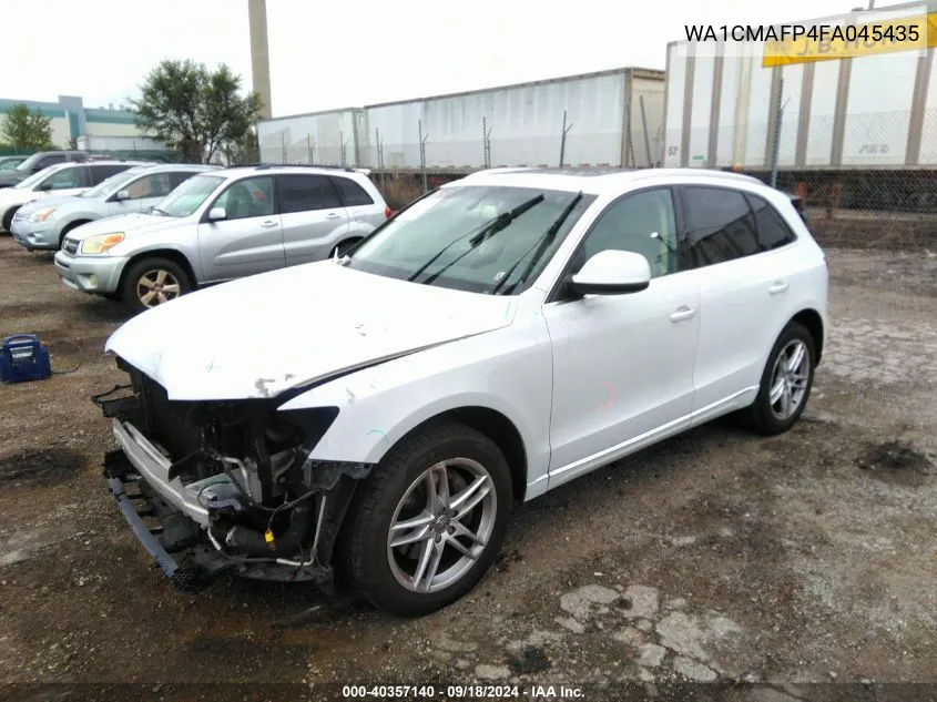 2015 Audi Q5 3.0 Tdi Premium Plus VIN: WA1CMAFP4FA045435 Lot: 40357140