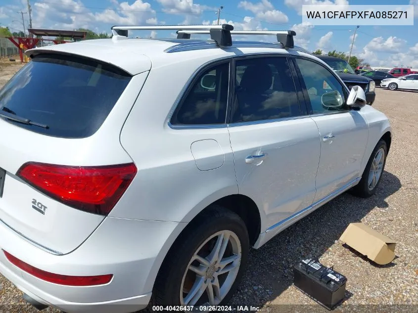 2015 Audi Q5 2.0T Premium VIN: WA1CFAFPXFA085271 Lot: 40426437