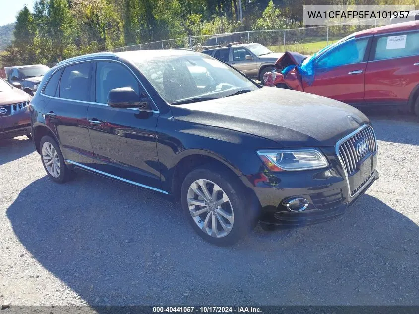 2015 Audi Q5 2.0T Premium VIN: WA1CFAFP5FA101957 Lot: 40441057