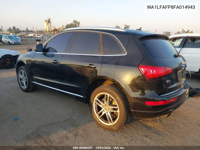 WA1LFAFP8FA014943 2015 Audi Q5 2.0T Premium