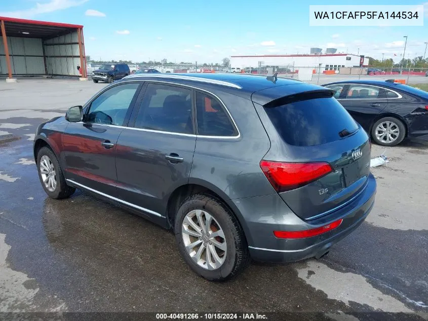 WA1CFAFP5FA144534 2015 Audi Q5 2.0T Premium