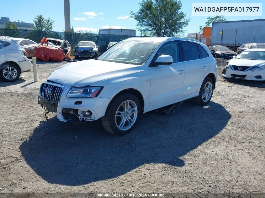 2015 Audi Q5 Premium Plus VIN: WA1DGAFP5FA017977 Lot: 40564218