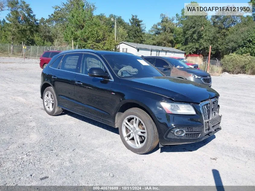 2015 Audi Q5 Premium Plus VIN: WA1DGAFP1FA121950 Lot: 40578689