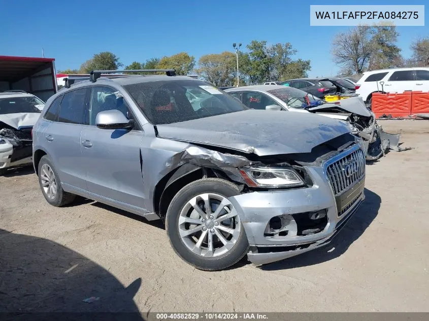 2015 Audi Q5 2.0T Premium VIN: WA1LFAFP2FA084275 Lot: 40582529