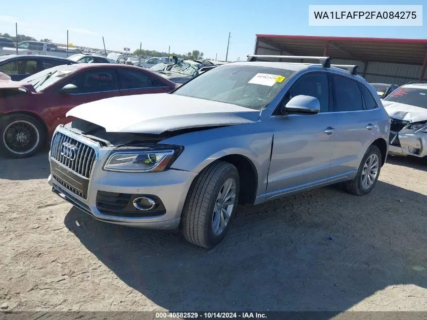 2015 Audi Q5 2.0T Premium VIN: WA1LFAFP2FA084275 Lot: 40582529