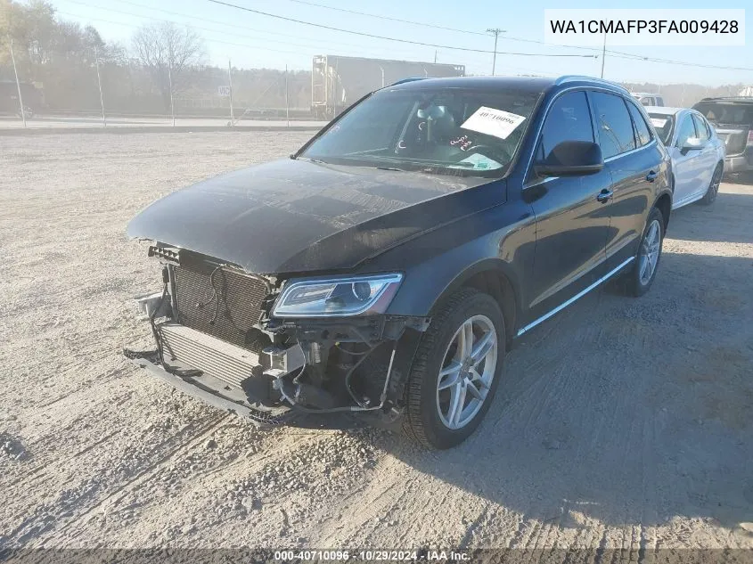 2015 Audi Q5 3.0 Tdi Premium Plus VIN: WA1CMAFP3FA009428 Lot: 40710096