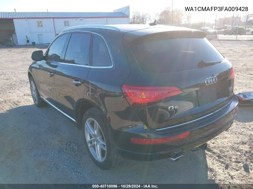 2015 Audi Q5 3.0 Tdi Premium Plus VIN: WA1CMAFP3FA009428 Lot: 40710096