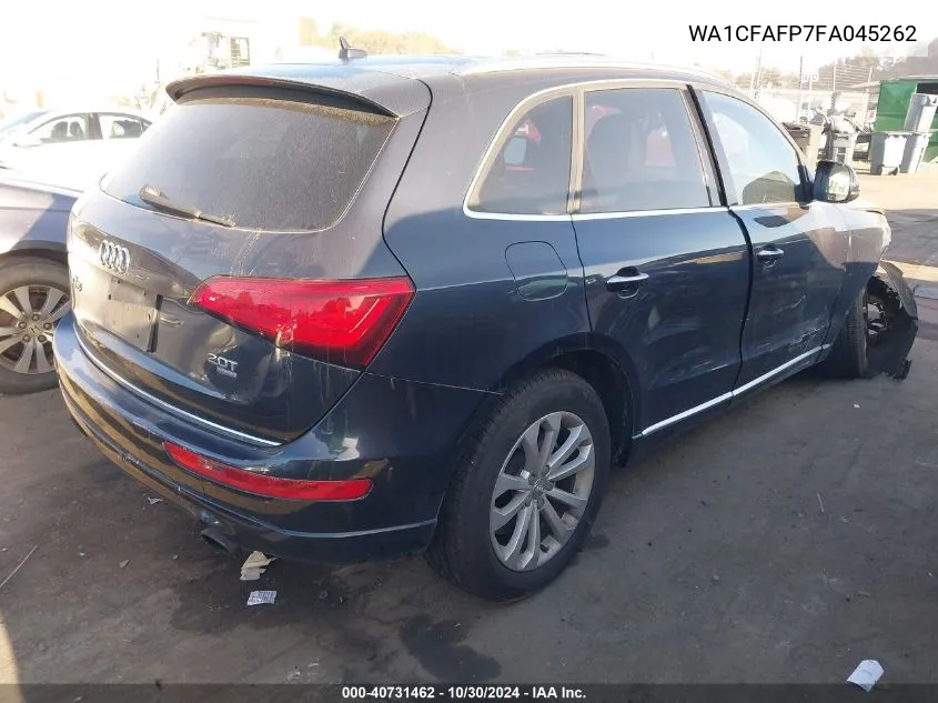 2015 Audi Q5 2.0T Premium VIN: WA1CFAFP7FA045262 Lot: 40731462