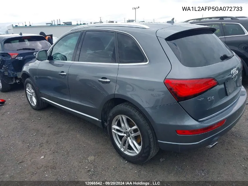 WA1L2AFP5GA072733 2016 Audi Q5 Premium Plus