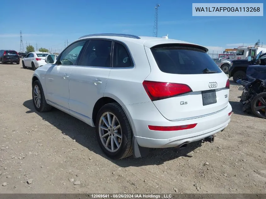 WA1L7AFP0GA113268 2016 Audi Q5