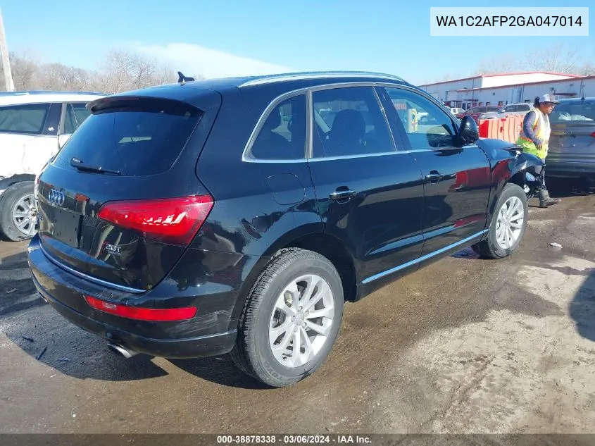 2016 Audi Q5 2.0T Premium VIN: WA1C2AFP2GA047014 Lot: 38878338