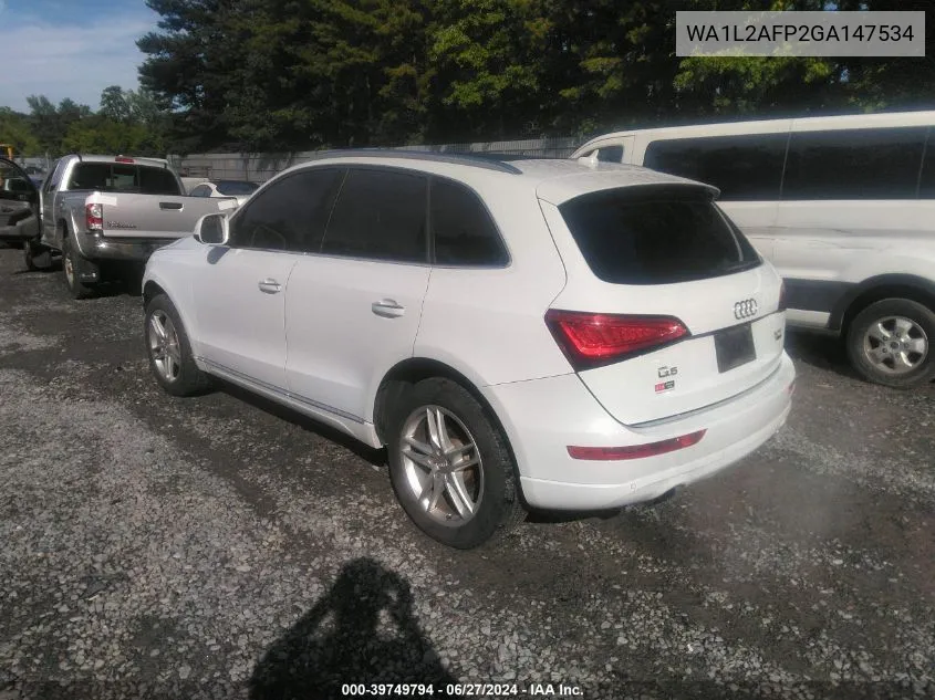 WA1L2AFP2GA147534 2016 Audi Q5 2.0T Premium