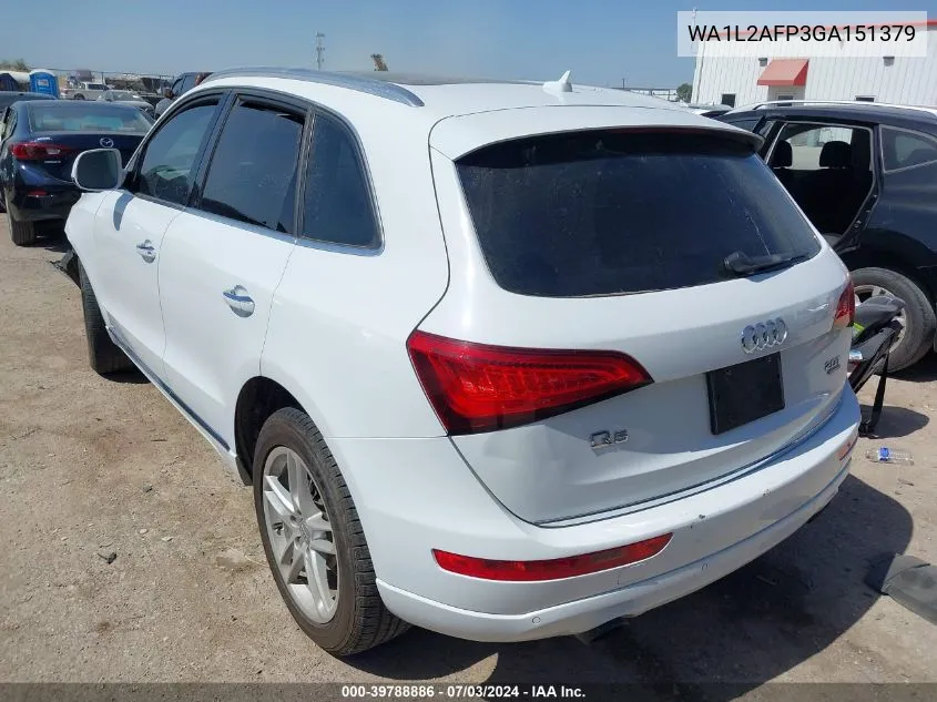 WA1L2AFP3GA151379 2016 Audi Q5 2.0T Premium