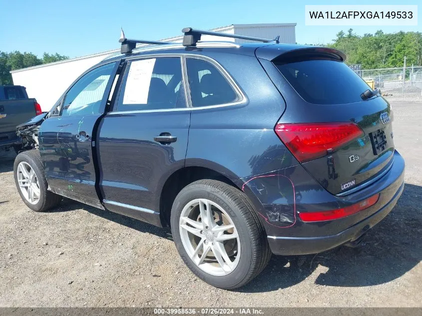 WA1L2AFPXGA149533 2016 Audi Q5 2.0T Premium