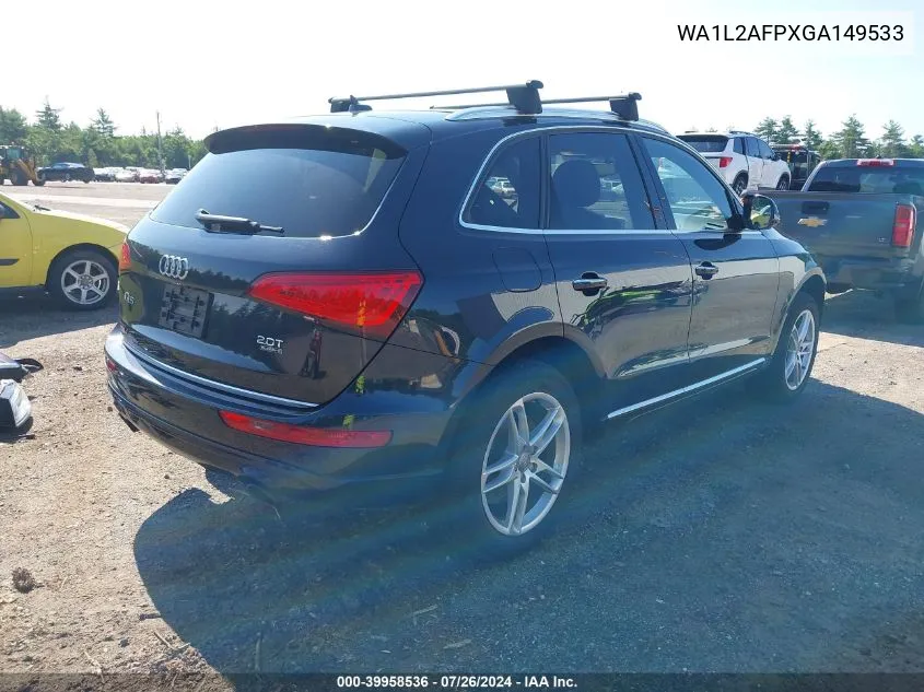 WA1L2AFPXGA149533 2016 Audi Q5 2.0T Premium